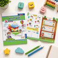 منهج الوزاره (KG2) — سنة كاملة | ٨ كتب تأسيس عربي + English + رياضيات + Maths | سن ٥–٧